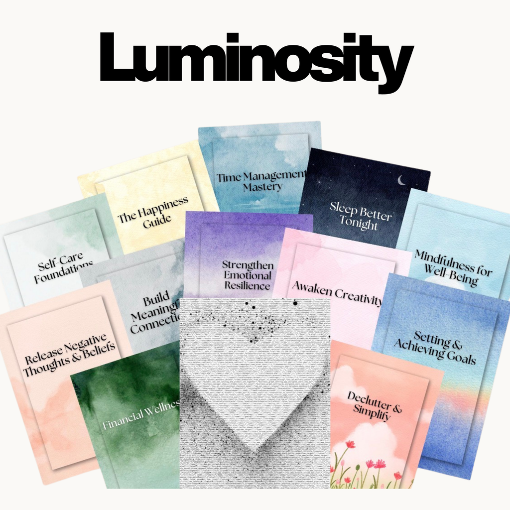 Luminosity Tools Workbook & Coaching